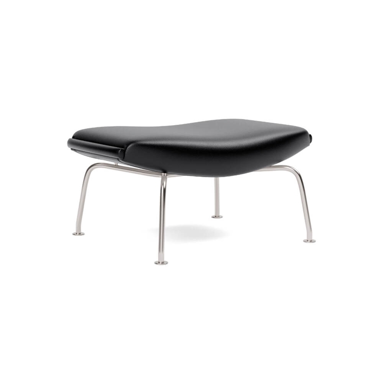 Fredericia Furniture Ox / Queen Ottoman 1002 - Primo 88 Black vinkel 1